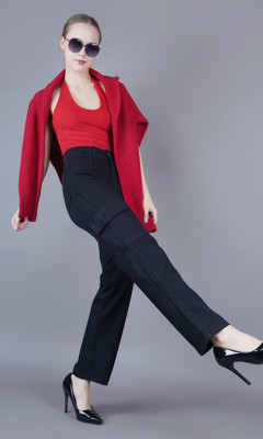 Moda Rapido Regular Women Black Jeans