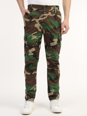 MOUNTMILLER Woodland Tactical Pant: Ripstop Fabric, MultiPocket, UV protection Men Cargos