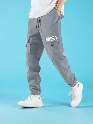 THE PVR CLOTHING Slim Fit Men Grey Trousers