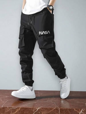THE PVR CLOTHING Slim Fit Men Black Trousers