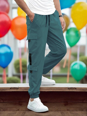 Kesaria Fashions Solid Men Grey Track Pants