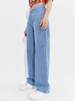 MITRACREATION Regular Women Light Blue Jeans
