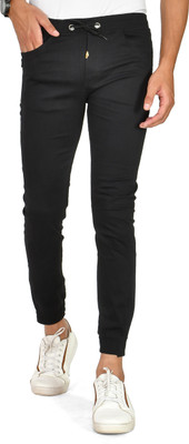 SSoShHub Regular Fit Men Black Trousers