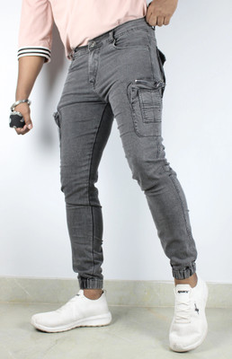 ZALTA Boyfriend Men Grey Jeans