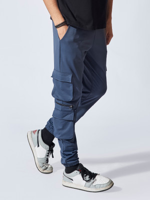 MANIAC Relaxed Men Grey Trousers