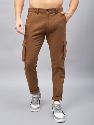 STUDIO NEXX Relaxed Men Brown Trousers
