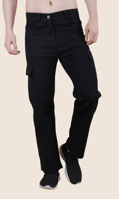 White leapard Men Cargos