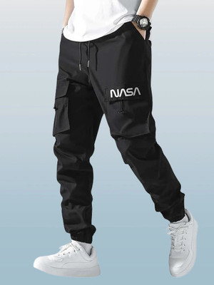 Kesaria Fashions Solid Men Black Track Pants