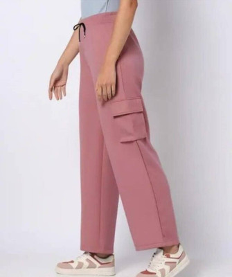 Beee simple Regular Fit Girls Black Trousers