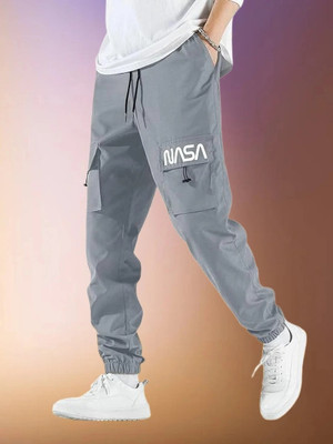 THE PVR CLOTHING Slim Fit Men Grey Trousers