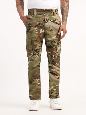 MOUNTMILLER Multicam Tactical Pant, Ripstop Fabric, MultiPocket, UV protection Men Cargos