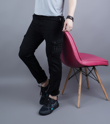 White leapard Men Cargos