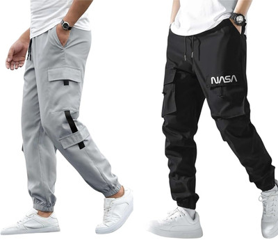 SUN BEAUTY FASHIONISTA HUB Solid Men White Track Pants