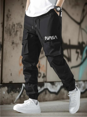 Di Fashion Slim Fit Men Black Trousers
