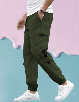 Kesaria Fashions Solid Men Grey Track Pants