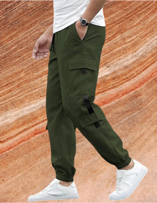 Kesaria Fashions Solid Men Grey Track Pants