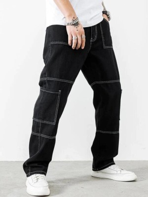 Nayak Fashion Jogger Fit Men Black Jeans