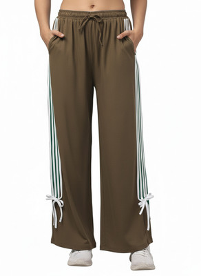 Oyesmarty Solid Women Brown Track Pants