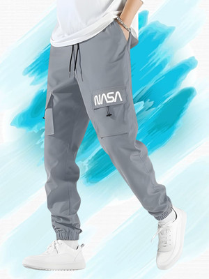 THE PVR CLOTHING Slim Fit Men Grey Trousers