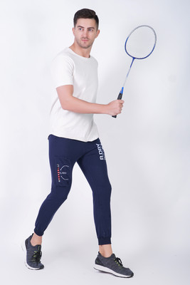 Gazzet 4G Colorblock Men Blue Track Pants