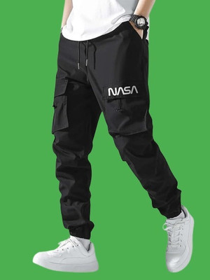 Kesaria Fashions Solid Men Black Track Pants
