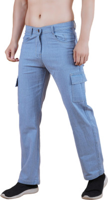 White leapard Men Cargos