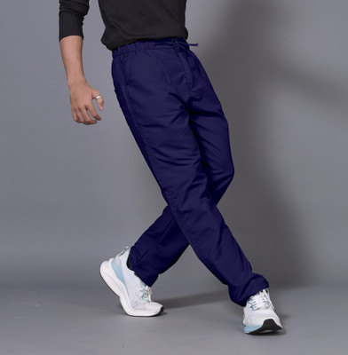 RAXAENTERPRISE Regular Fit Men Blue Trousers
