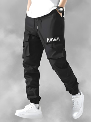 THE PVR CLOTHING Slim Fit Men Black Trousers