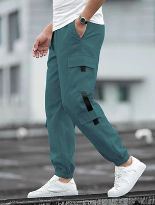 SB Trend Solid Men Grey Track Pants