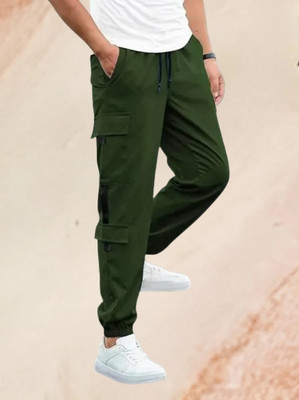 Kesaria Fashions Solid Men Grey Track Pants