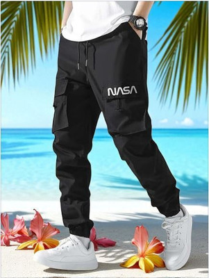 Kesaria Fashions Solid Men Black Track Pants