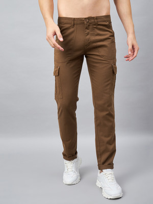 STUDIO NEXX Relaxed Men Brown Trousers