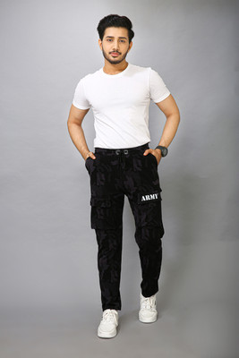 Sunbeauty Slim Fit Men Purple Trousers