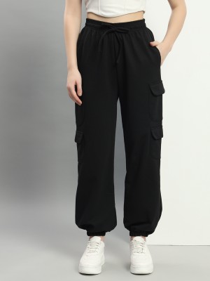 Q-Rious Comfort Fit Women Black Trousers