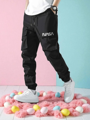 Kesaria Fashions Solid Men Black Track Pants