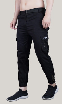 White leapard Men Cargos