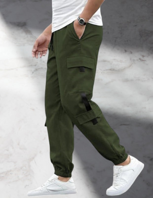 Kesaria Fashions Solid Men Grey Track Pants