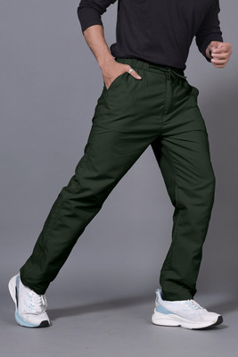 ADITYA TRADE LINK Comfort Fit, Relaxed Men Green Trousers