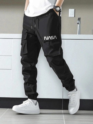 Kesaria Fashions Solid Men Black Track Pants