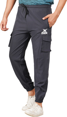 GARTEEN Printed Men Grey Track Pants