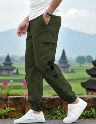Kesaria Fashions Solid Men Grey Track Pants