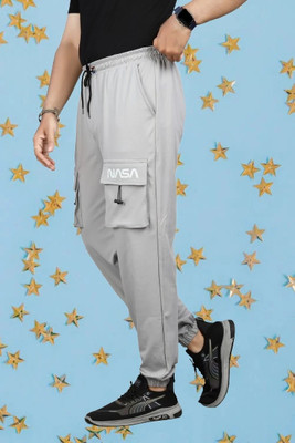Kesaria Fashions Solid Men Grey Track Pants