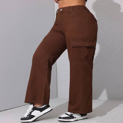 High Waist Men Cargos