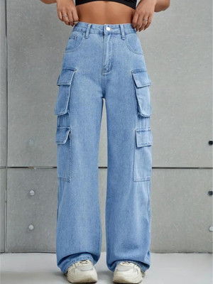 Dressberry Loose Fit Women Light Blue Jeans