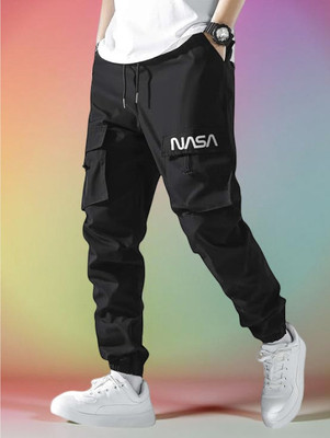 Kesaria Fashions Solid Men Black Track Pants