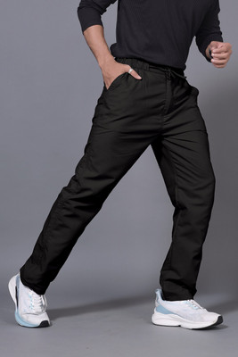 ADITYA TRADE LINK Comfort Fit, Relaxed Men Black Trousers