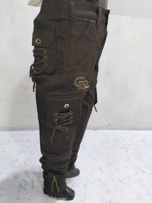 SKGKidsWear boys kids cargo six pockets brown boys cargo pant Boys Cargos