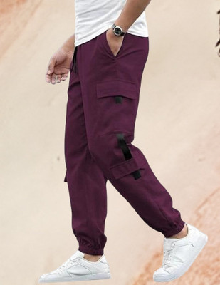 SB Trend Solid Men Grey Track Pants