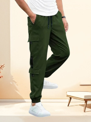 Kesaria Fashions Solid Men Grey Track Pants