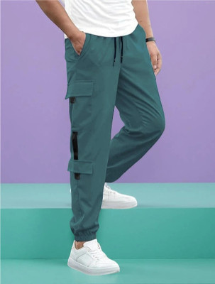 SB Trend Solid Men Grey Track Pants
